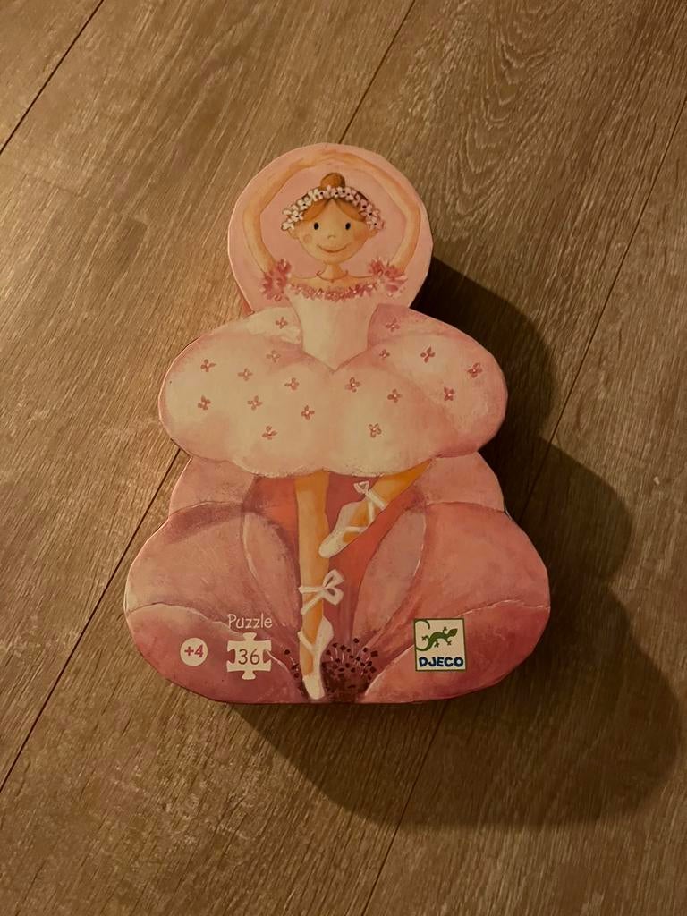 Puzzel djeco ballerina 36 stuks 4+ (24x30 cm), Enlèvement, Comme neuf