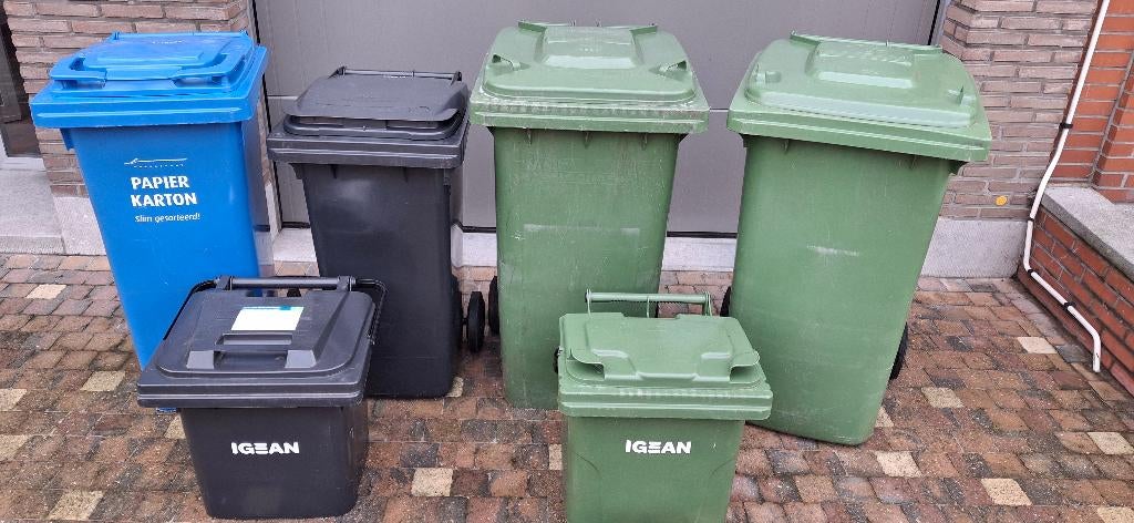 Afvalcontainers, Enlèvement, Utilisé
