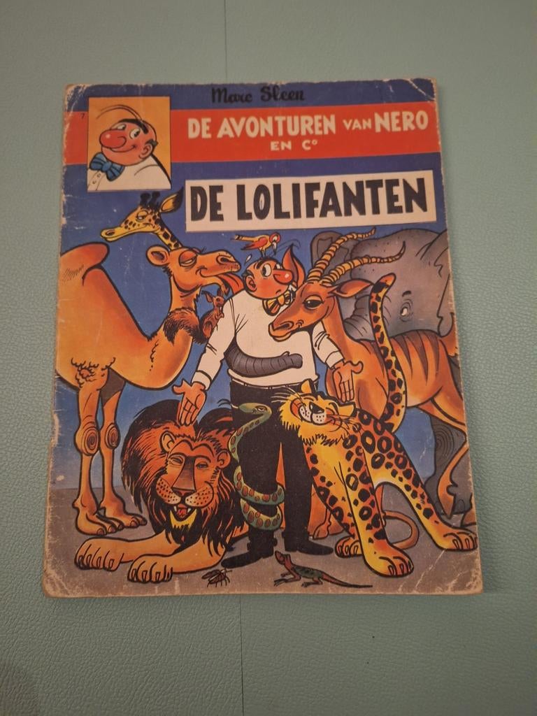 Strip Nero 1967: De lolifanten, Boeken, Stripverhalen, Marc Sleen, Eén stripboek, Ophalen of Verzenden, Zo goed als nieuw