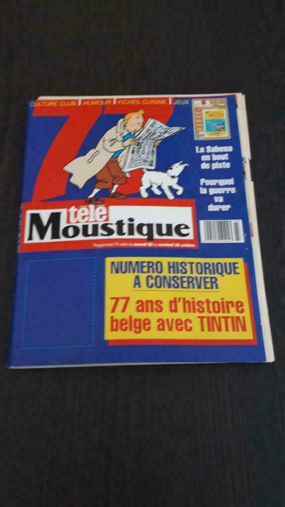 Télémoustique Tintin, Collections, Revues, Journaux & Coupures, Enlèvement, 1980 à nos jours, Journal ou Magazine