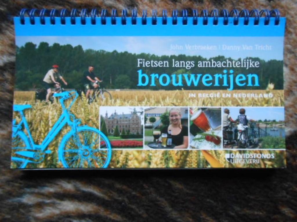 fietsen langs ambachtelijke brouwerijen, John Verbraeken, Fiets- of Wandelgids, Ophalen of Verzenden, Zo goed als nieuw