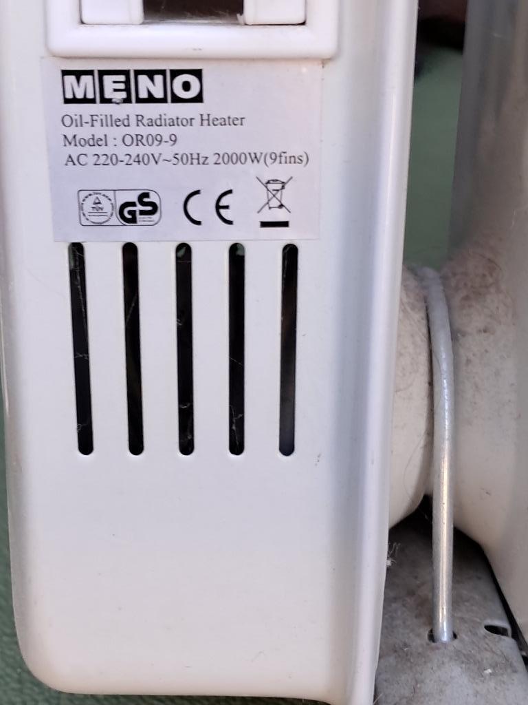 Elektrische bijverwarming, 800 watts ou plus, Comme neuf, Enlèvement, Haut rendement (HR)