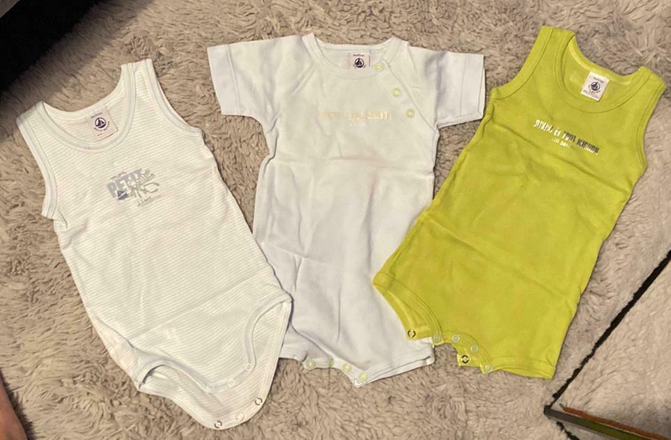 Rompertjes van Petit Bateaux in maat 68 of 6 maand, Kinderen en Baby's, Gebruikt, Jongetje of Meisje, Ophalen of Verzenden, Petit Bateau