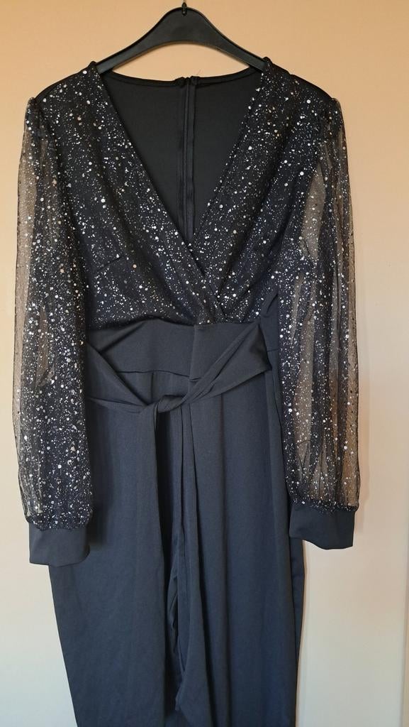 Nieuw! Een avondoutfit. Maat 44/46, Galajurk, Zwart, Maat 46/48 (XL) of groter, Nieuw