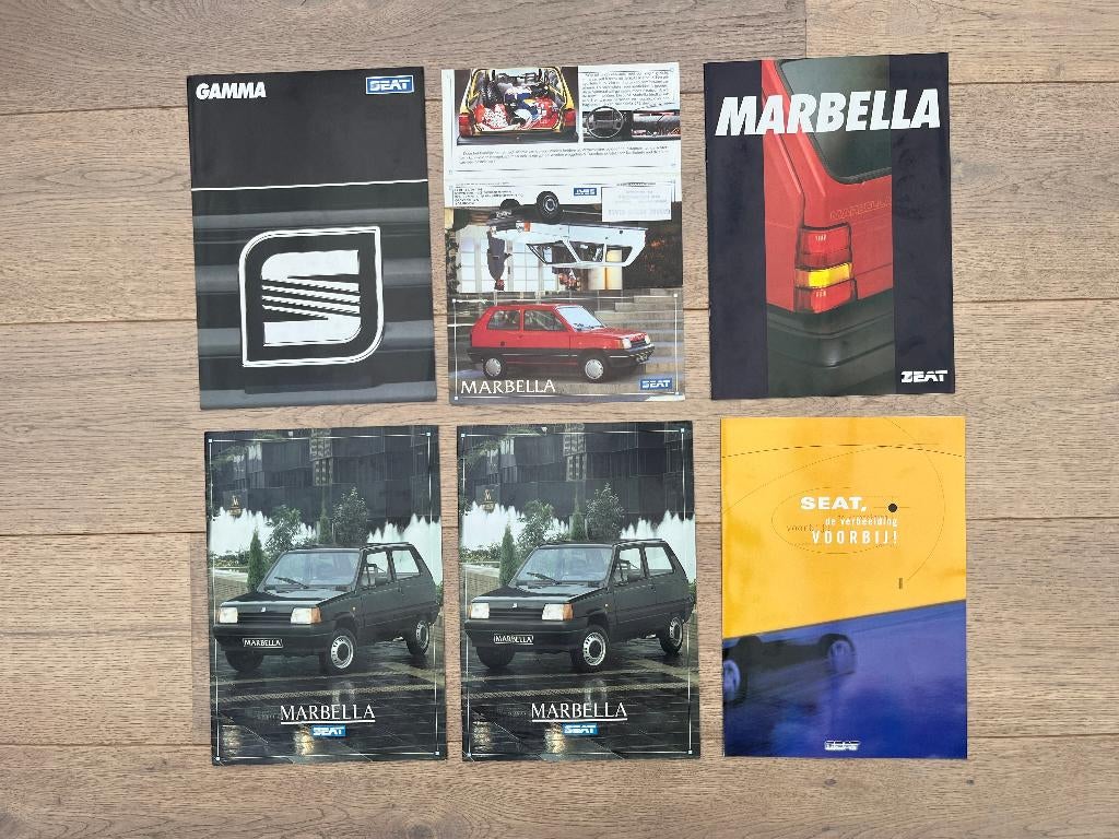 DÉPLIANTS SEAT MARBELLA, Enlèvement ou Envoi