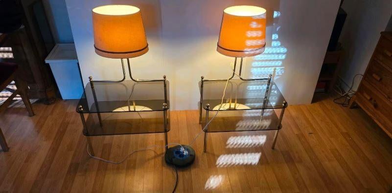 vintage tafeltje nachtkastje  Regency mid-century stukprijs, Ophalen, Huis en Inrichting