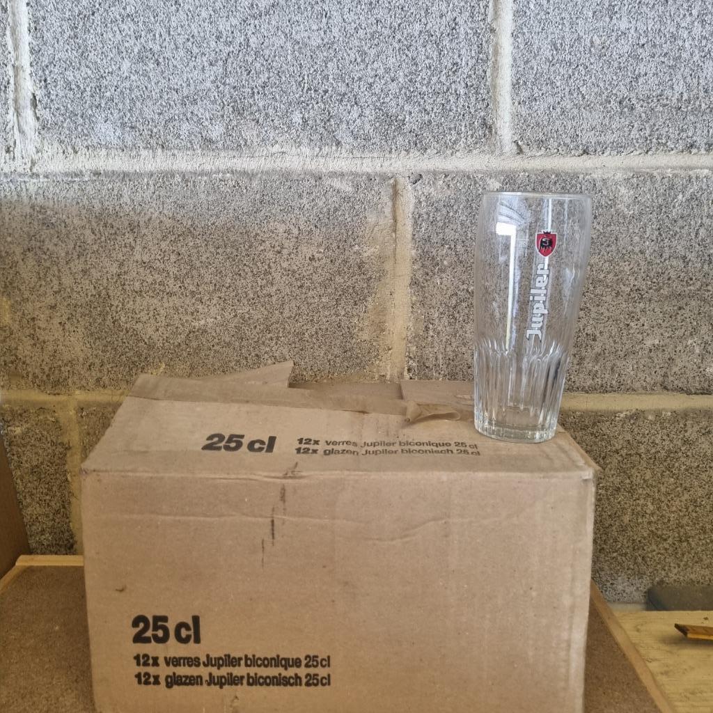 Verre Jupiler (modèle 11), Ophalen of Verzenden, Gebruikt, Glas of Glazen, Jupiler