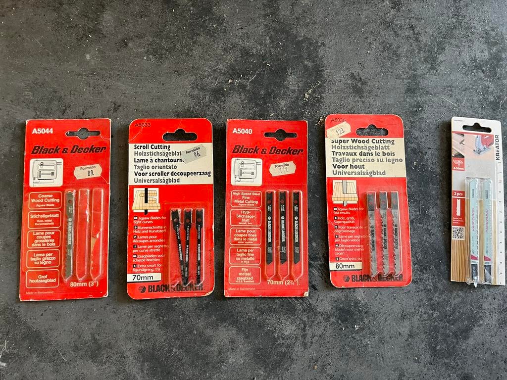 Zaagjes voor een decoupeerzaag, Ophalen of Verzenden, Nieuw