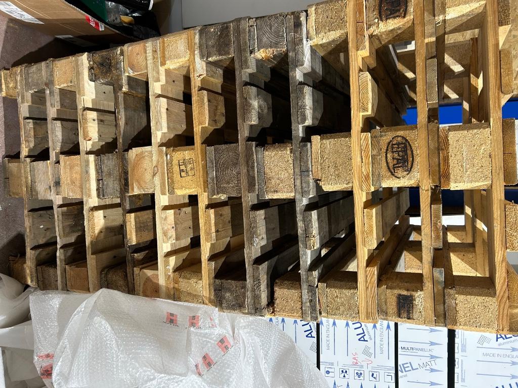Europalette certifiées, 50 mm ou plus, Enlèvement ou Envoi, Moins de 200 cm, Comme neuf