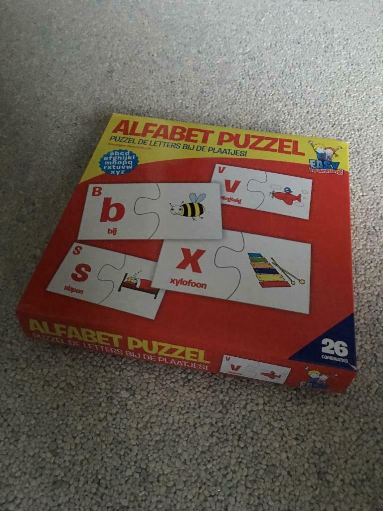 Educatief speelgoed Alfabet Puzzel, Kinderen en Baby's, Ophalen, Gebruikt, Taal en Lezen