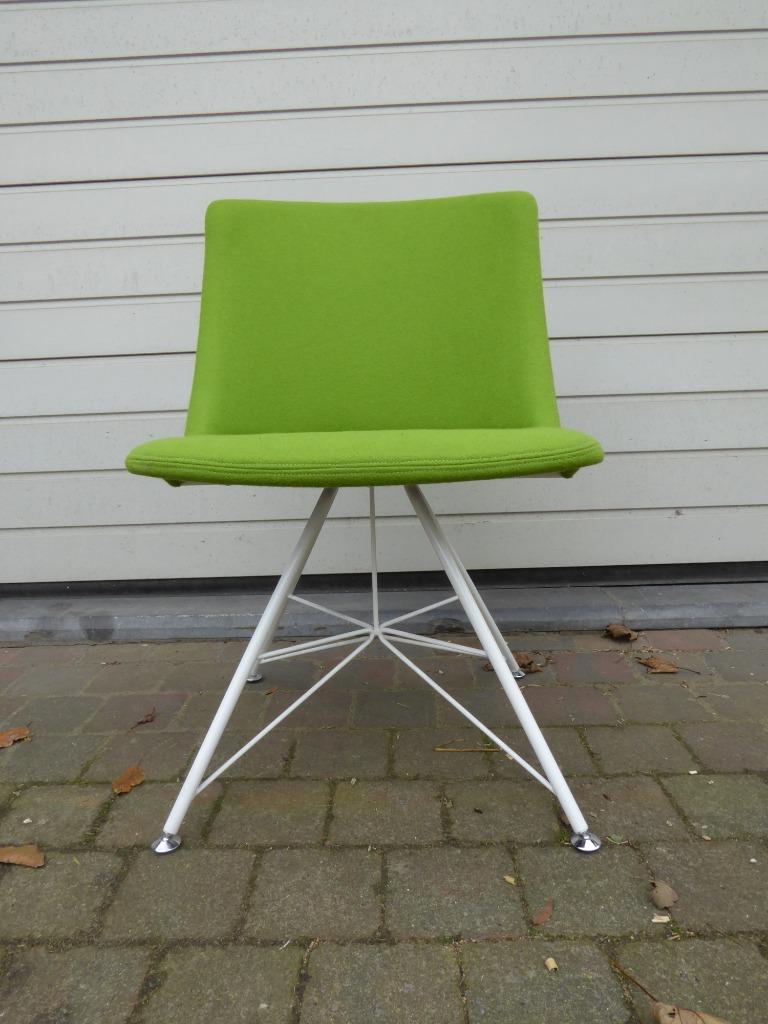 INDECOM GISPEN JUST MEYER DESIGN STOEL VINTAGE EIFFEL, Ophalen, Gebruikt, Stof
