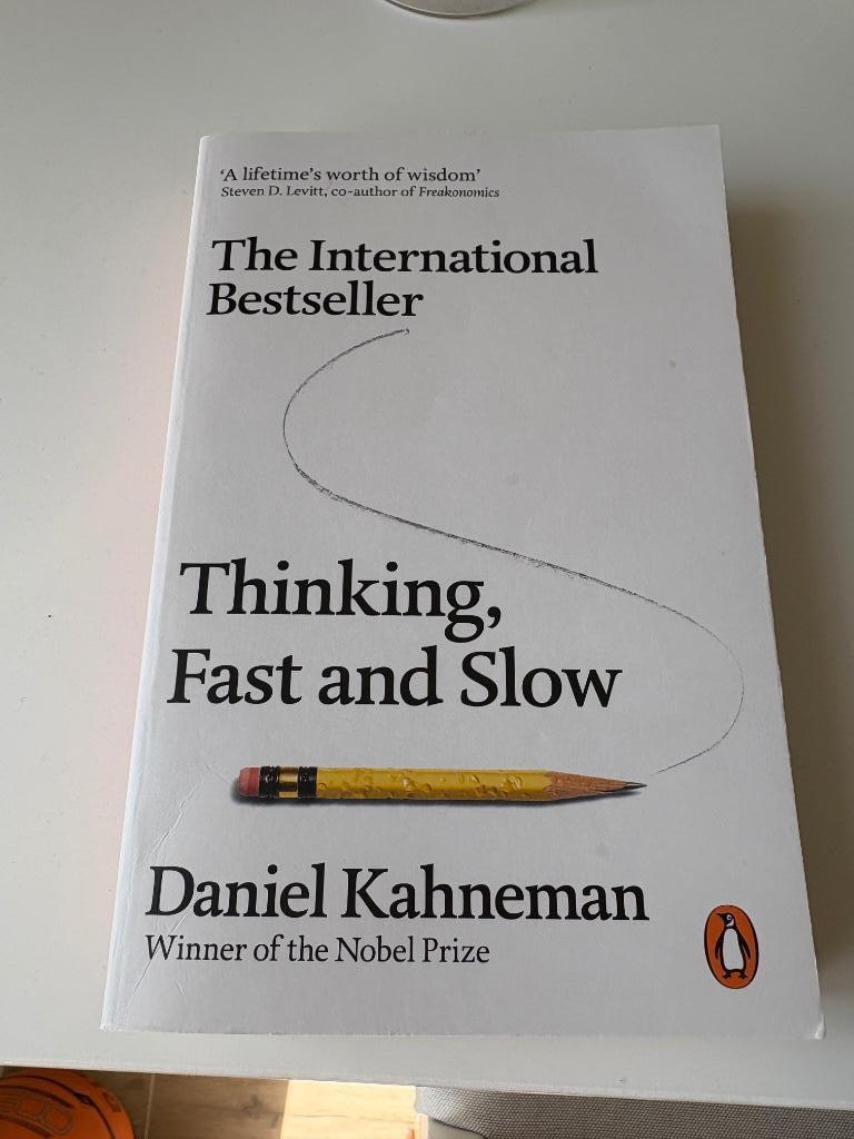 Thinking, fast and slow (Daniel Kahneman), Boeken, Ophalen of Verzenden, Zo goed als nieuw, Daniel kahneman, België