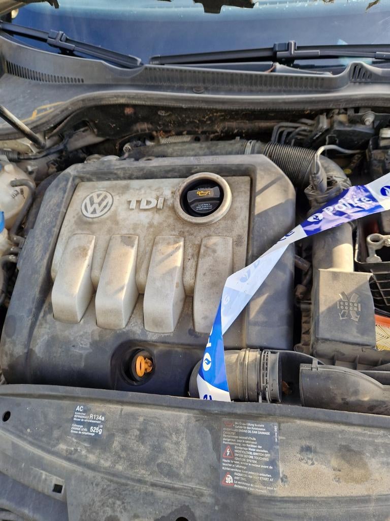Moteur vw 1900tdi bxe bkc bxf bru, Auto-onderdelen, Ophalen