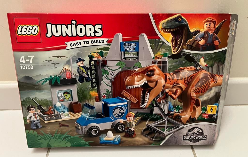 Lego Jurassic World 10758 T-Rex Breakout (2018), Enlèvement, Comme neuf, Lego