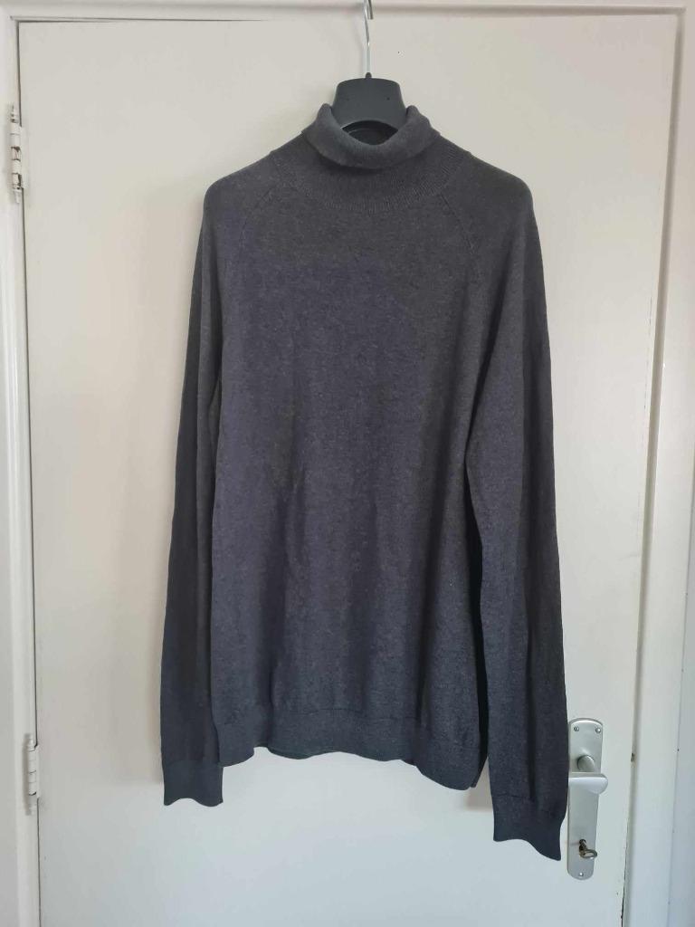 Trui met rolkraag van Selected Homme. Maat XL, Verzenden, Maat 56/58 (XL), Zo goed als nieuw, Grijs