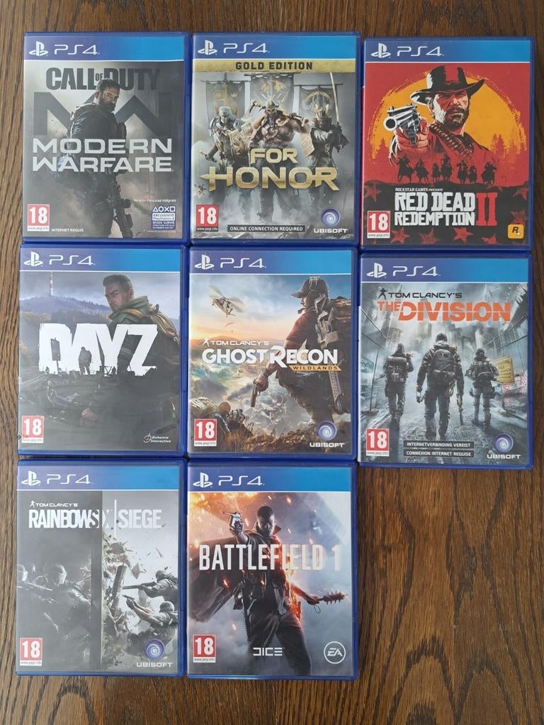 Jeux playstation 3 et 4. Vente par pièce.  Pas de lot., Enlèvement ou Envoi, Comme neuf
