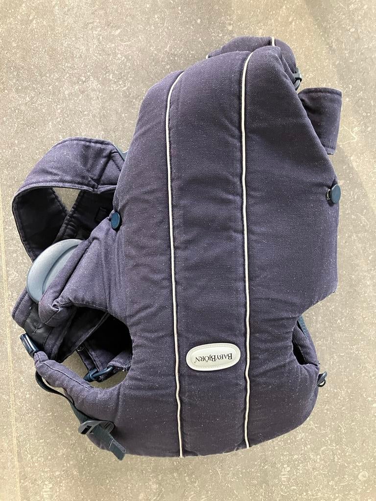 Draagzak Babybjorn blauw, Enlèvement, Utilisé, Porte-bébé, Baby Björn