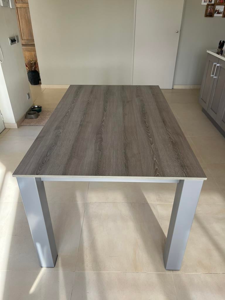 Belle table à manger, Cinq personnes ou plus, Comme neuf, Enlèvement, 50 à 100 cm
