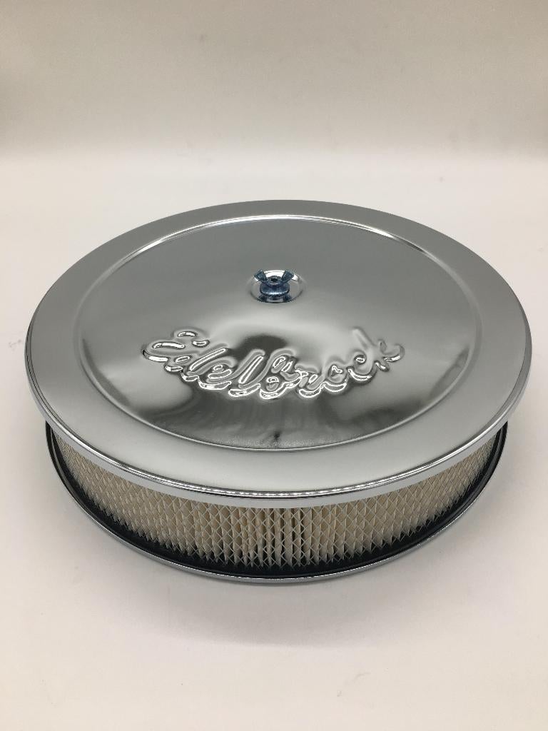 Te koop Luchtfilter huis edelbrock (chroom) chevrolet c10, Ophalen of Verzenden, Nieuw, Chevrolet
