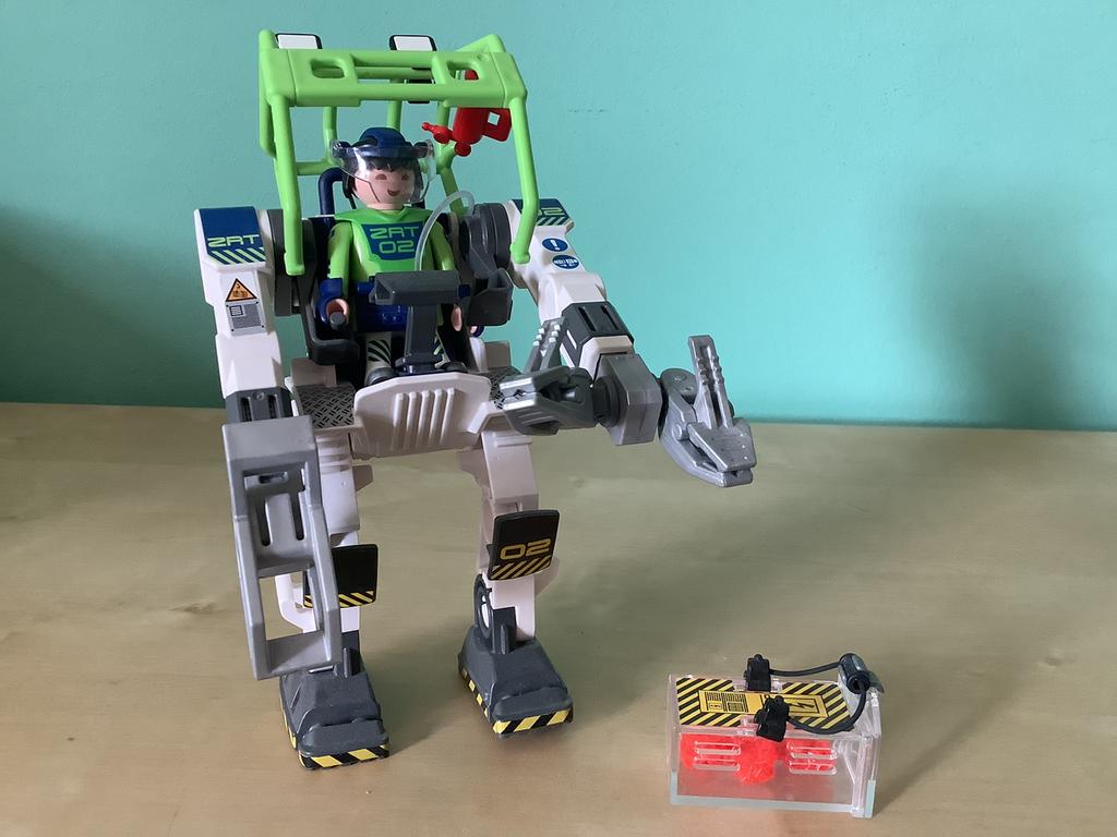 Playmobil Robot des E-Rangers (5152), Ophalen of Verzenden, Zo goed als nieuw, Complete set