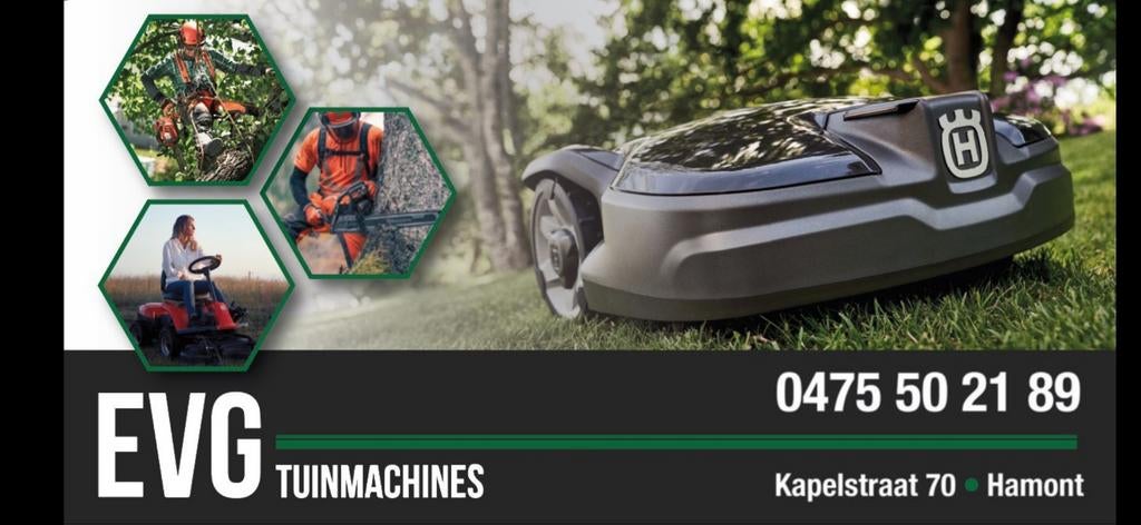 Grasmaaier  Herstelling / verkoop tuin & bouwmachines, Ophalen