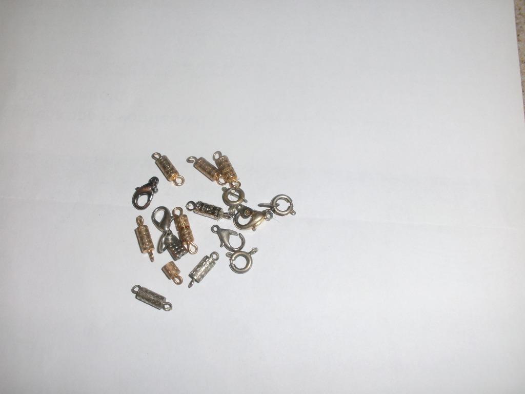 slotjes om kettingen te maken, Hobby en Vrije tijd, Kralen en Sieraden maken, Ophalen of Verzenden, Zo goed als nieuw, Overige typen