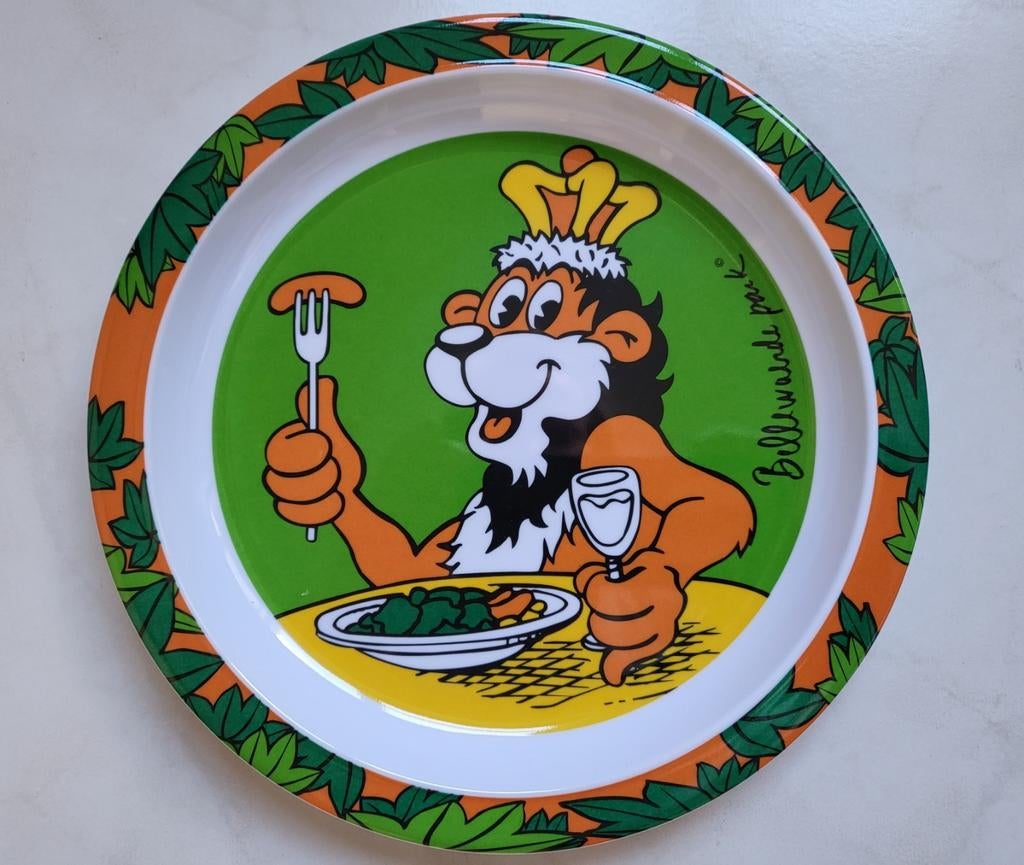 Bellewaerde Bord 21,5cm diameter    * Nieuw*, Enlèvement ou Envoi, Neuf