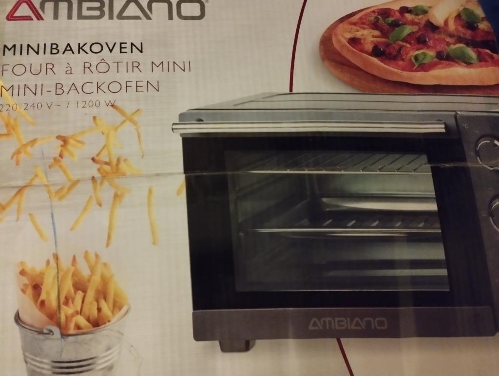 Nieuwe mini bakoven in ongeopende doos, Ophalen, Minder dan 45 cm, Minder dan 45 cm, Hete lucht