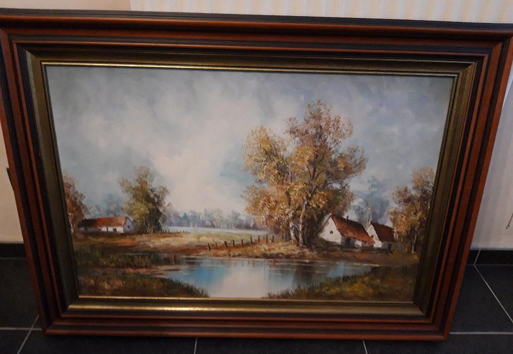 Oude schilderij, Ophalen