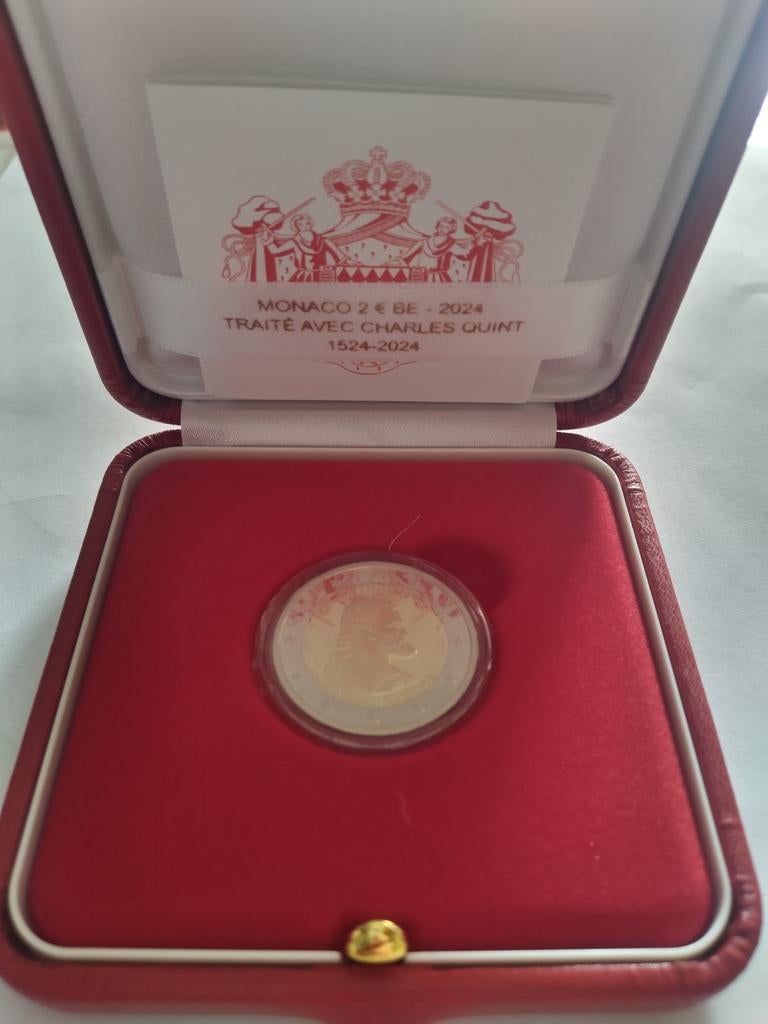 Proof à 2 euros Monaco 2024, Enlèvement ou Envoi, Monaco, 2 euros