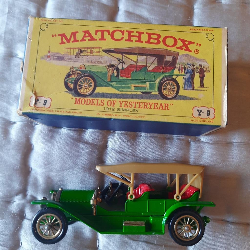 MATCHBOX Y9 SIMPLEX 1912*MOYY* VINTAGE*NEW*, Ophalen, Nieuw, Auto, Matchbox