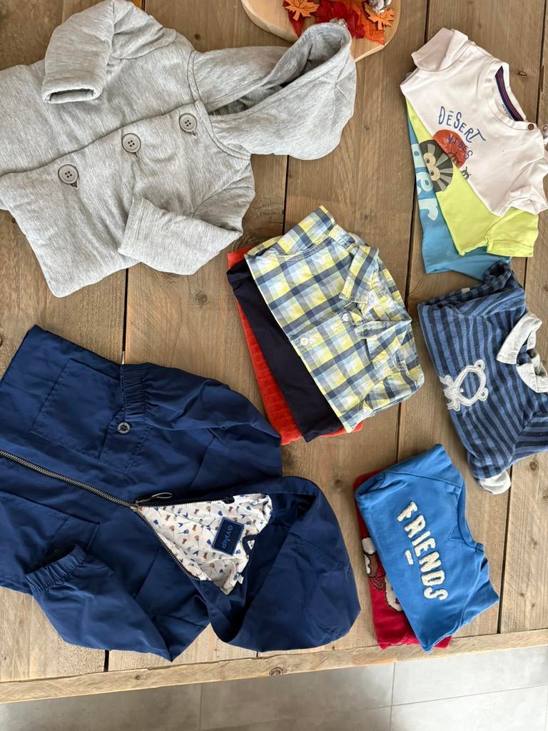 Bundel jongenskleding (11 stuks) maat 68, Enfants & Bébés, Vêtements de bébé | Packs de vêtements pour bébés, Utilisé, Taille 68