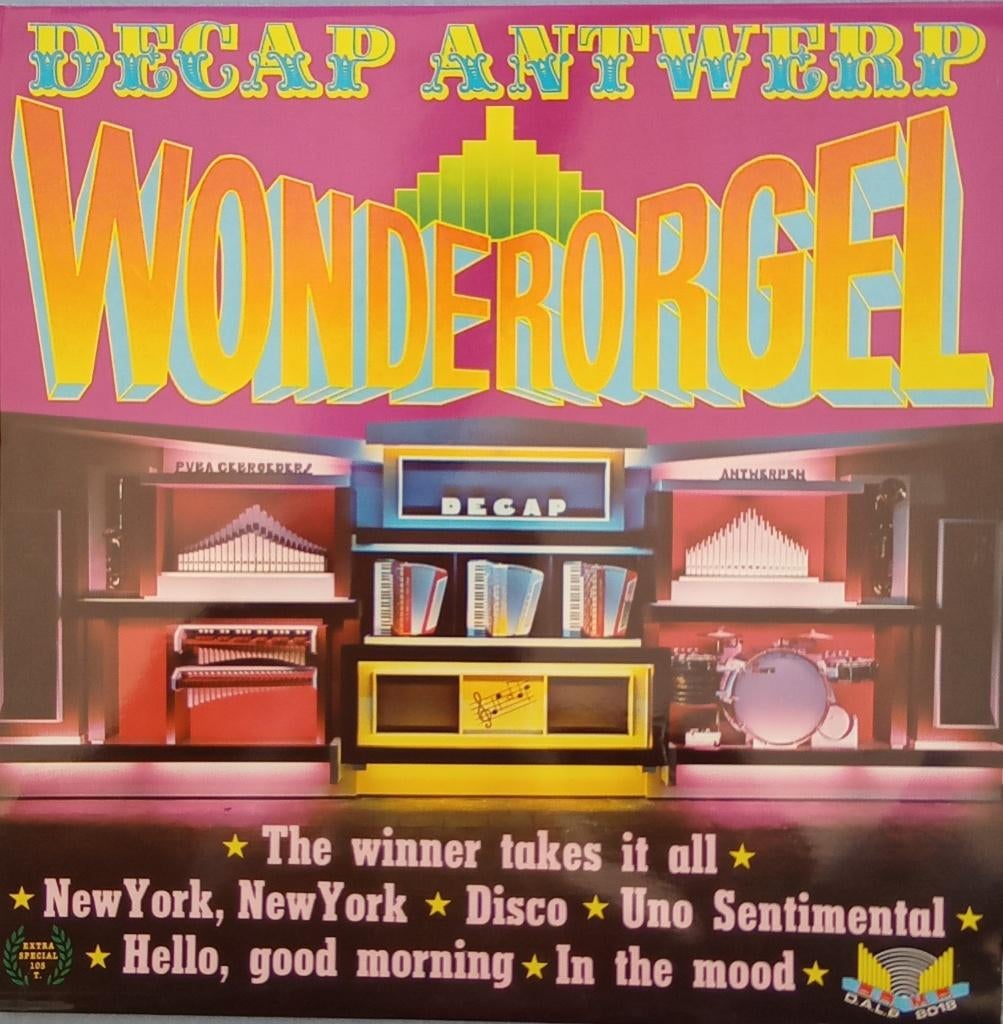 Orgel - Decap Antwerp Wonderorgel   - LP -, Ophalen of Verzenden