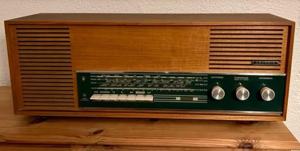 Vintage Grundig radio  type rf, Enlèvement, Radio