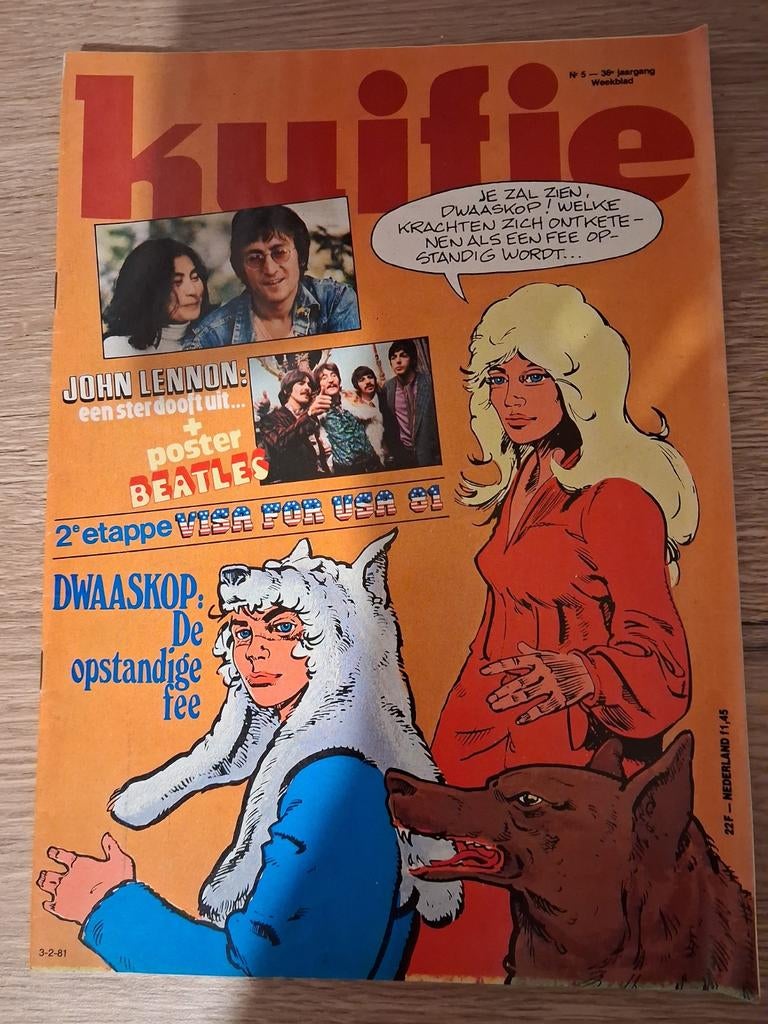 Kuifje magazine : the Beatles, Verzamelen, Verzenden