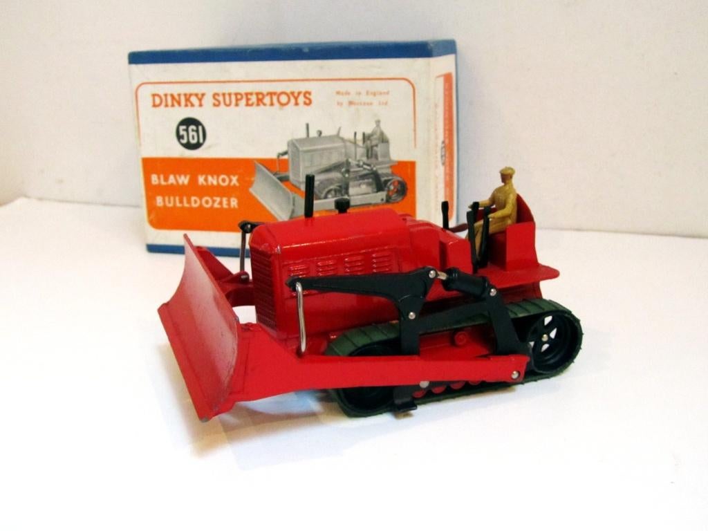 Vintage Dinky Supertoys 561 Blaw Knox Bulldozer (1949-54), Enlèvement ou Envoi, Comme neuf, Autres types