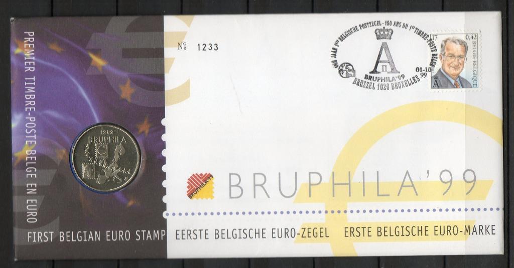 Année 1999 : 2840 - Numisletter : S.M. Roi Albert II, Enlèvement ou Envoi