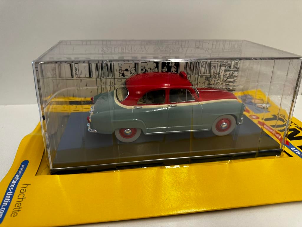 Kuifje auto 1:24 taxi genevois uit zaak zonnebloem no 29, Ophalen of Verzenden, Kuifje, Nieuw