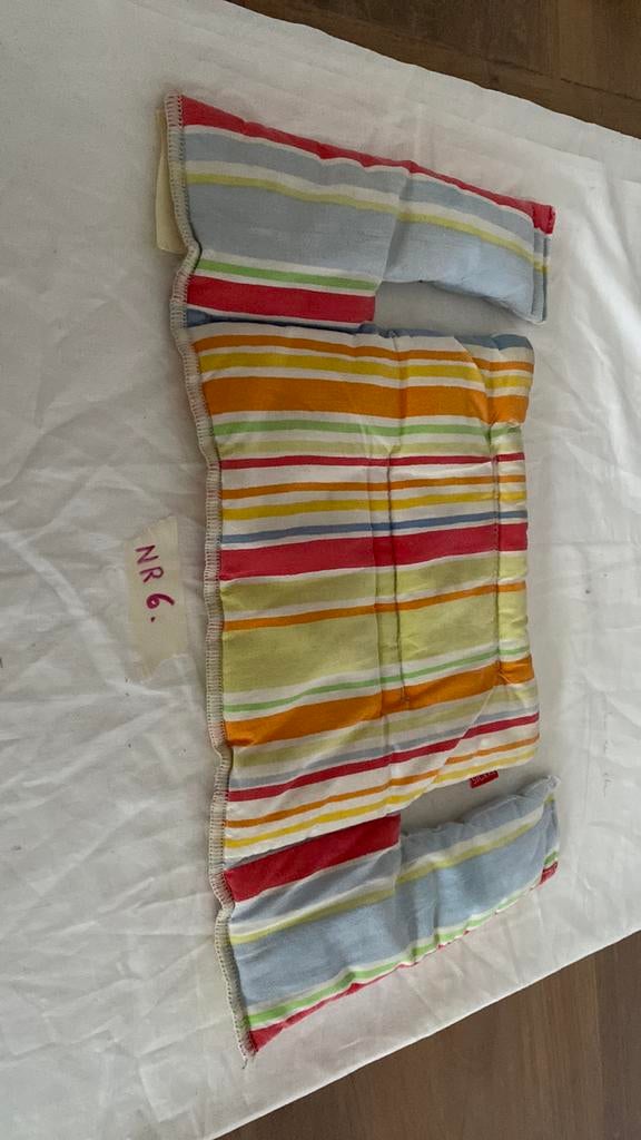 Stokke kinderstoel kussen enkel het rugje geen set 5€. (Nr6), Ophalen, Gebruikt