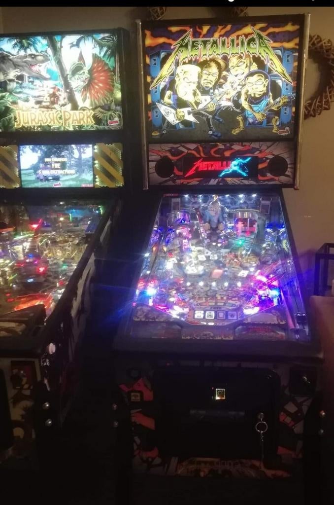 Stern metallica pro led, Verzamelen, Automaten | Flipperkasten, Stern, Ophalen