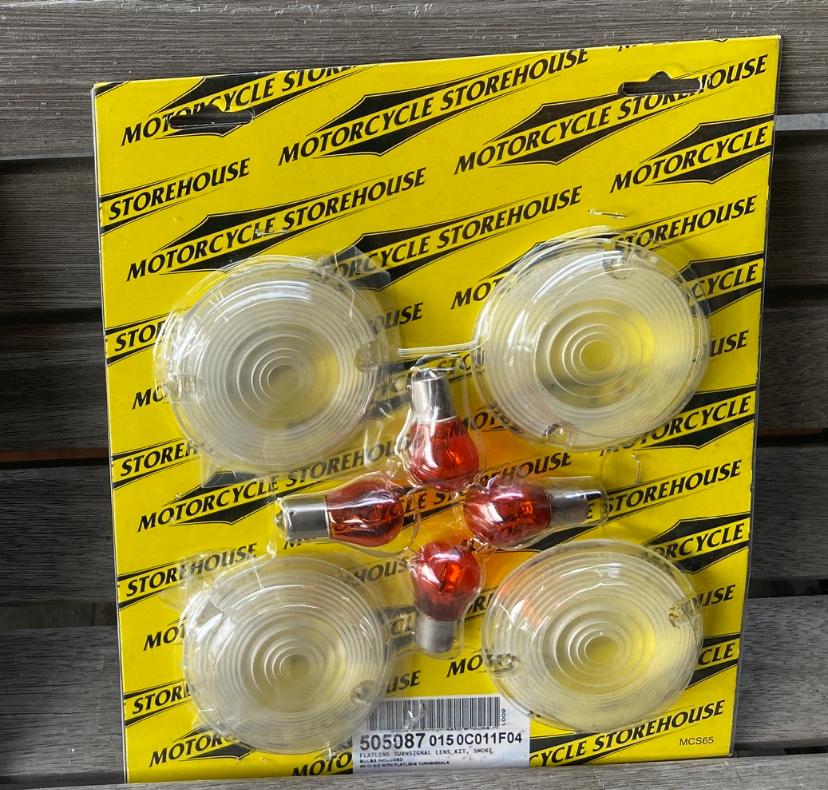 Harley Davidson glaasjes en lampjes pinkers, Ophalen of Verzenden, Nieuw