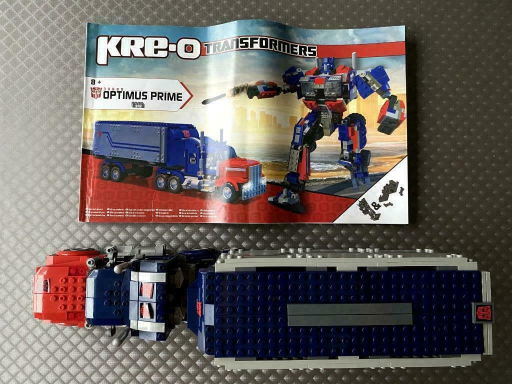 Kre-o - Transformers - Optimus Prime (30689), Ophalen of Verzenden, Gebruikt, Complete set