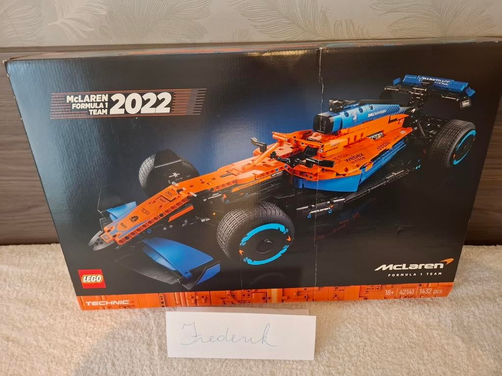 Lego 42141 McLaren Formule 1 racewagen, Enlèvement, Neuf, Ensemble complet, Lego