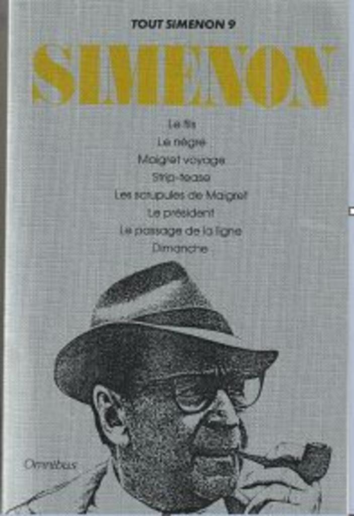 Tout Simenon * Collection Omnibus * Volume 9, Enlèvement ou Envoi, Comme neuf, Georges Simenon