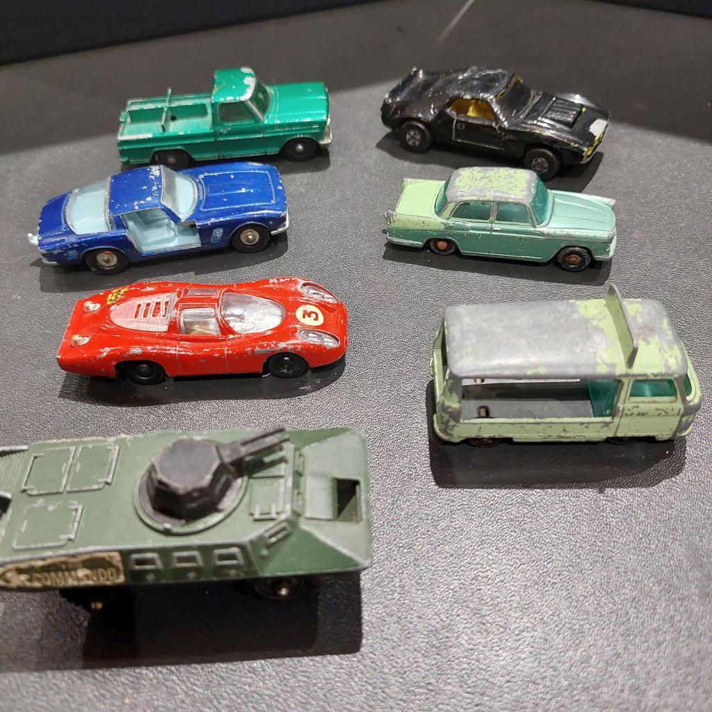 lot 7 Matchbox abimées, Enlèvement ou Envoi, Utilisé, Matchbox