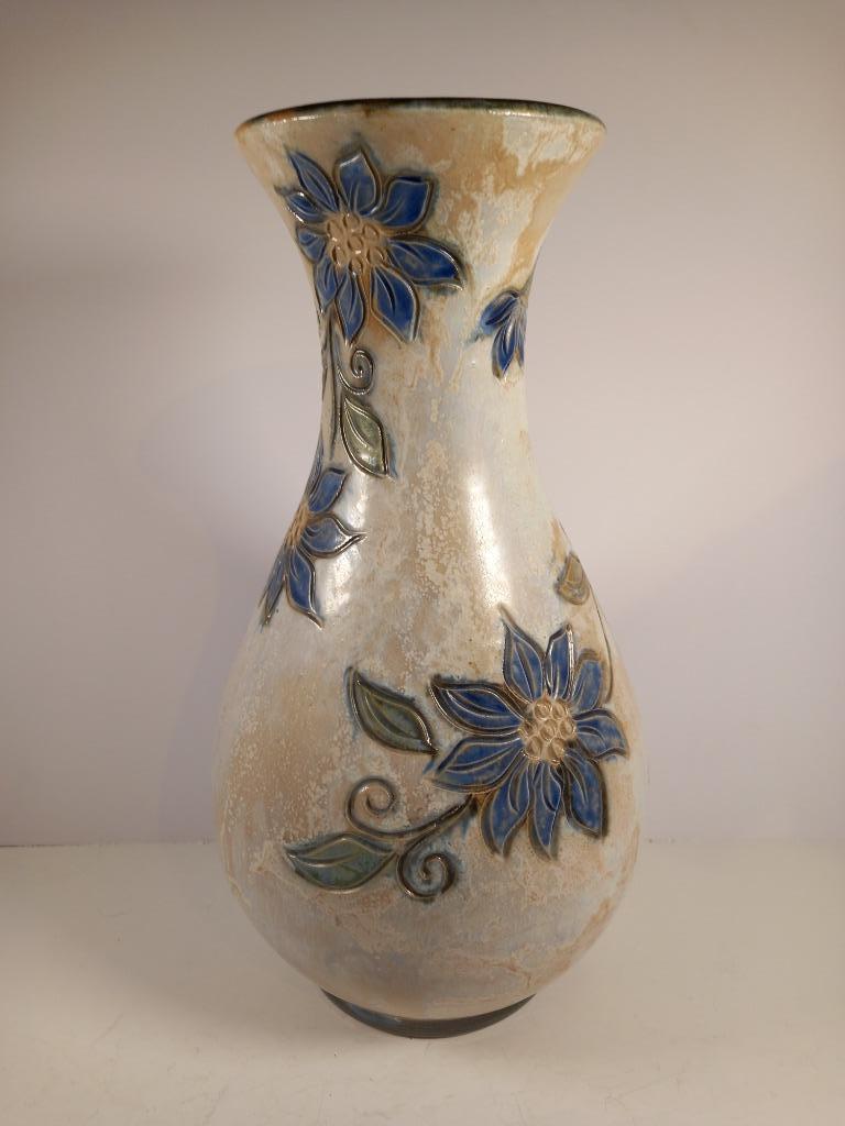 Vase décor floral - Georges, Ophalen of Verzenden