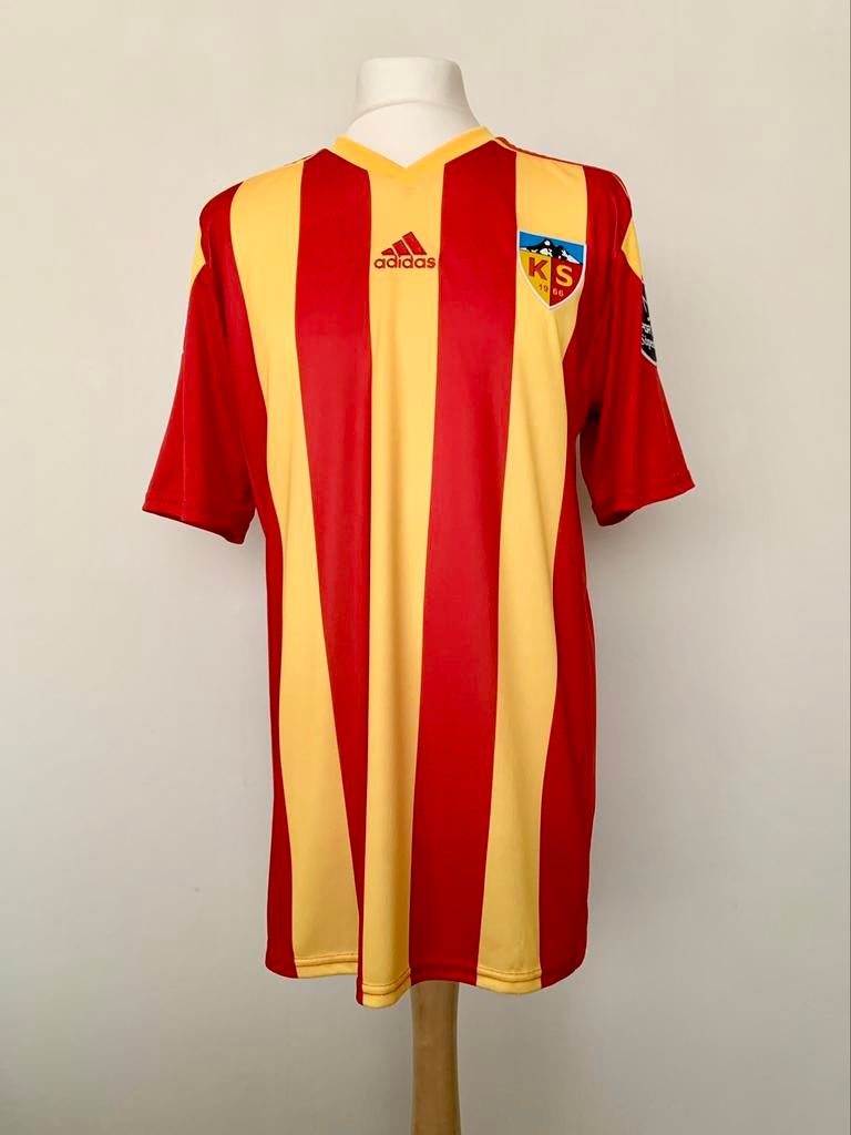 Kayserispor Kulübü 2016-2017 Home Samba Sow match worn shirt, Sport en Fitness, Voetbal, Zo goed als nieuw, Shirt, Maat L, Ophalen of Verzenden