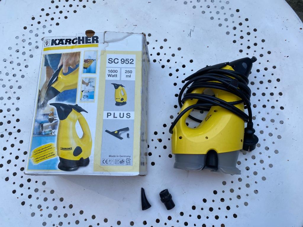 Kärcher SC952 1600W 250 ml stoomreiniger pech, Verzenden, Niet werkend, Stoomreiniger