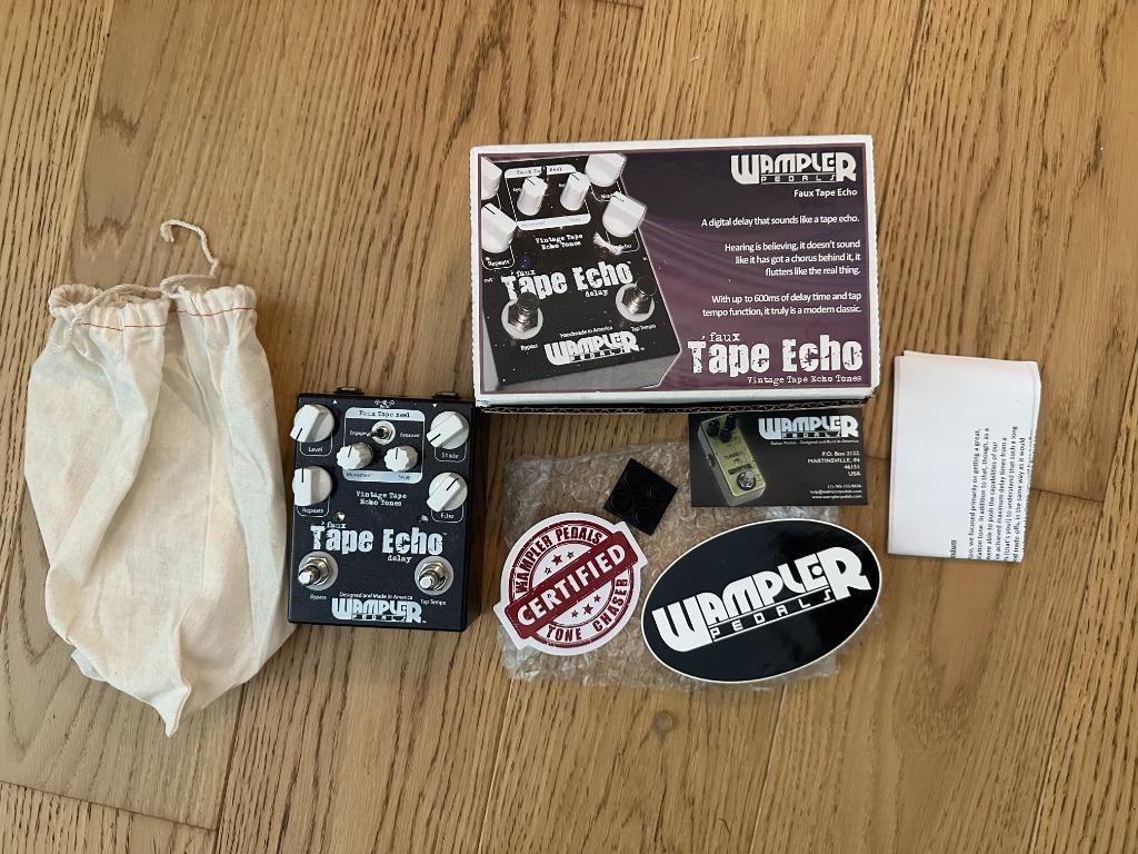 wampler tape echo, Musique & Instruments, Enlèvement ou Envoi, Comme neuf