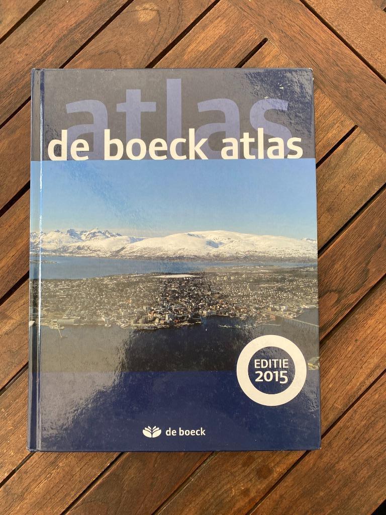 Atlas de boeck editie 2015, 2000 tot heden, Ophalen of Verzenden, Wereld, De boeck